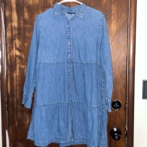 Gap chambray dress